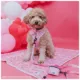 Product Sassy Woof Barbie Malibu Dog Harness, Leash and Waste Bag Holder Bundle