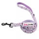 Product Sassy Woof Barbie Closet Goals Dog Harness, Leash and Waste Bag Holder Bundle