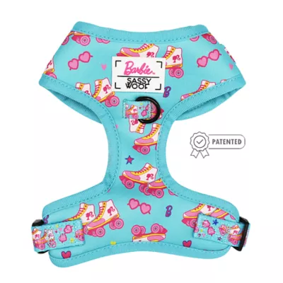 Product Sassy Woof Barbie On a Roll Dog Harness, Leash and Waste Bag Holder Bundle