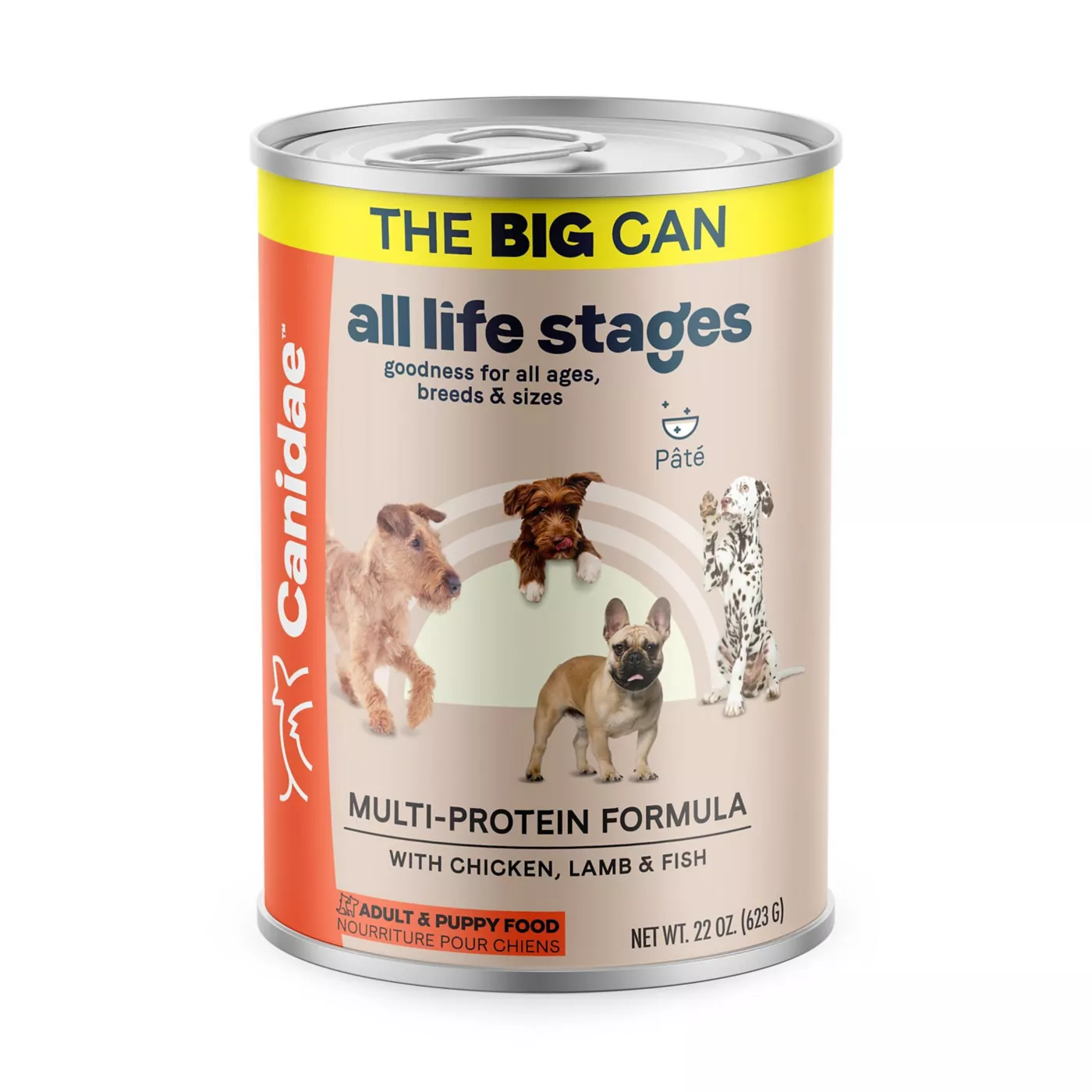 Canidae All Life Stages Wet Dog Food Pate 22 OZ