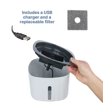 Product TRIXIE Flower Drinking Fountain 68oz