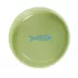 Whisker City® Green Fish Ceramic Cat Bowl image thumbnail 2