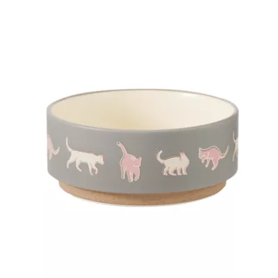 Product Whisker City Cat Walk Ceramic Cat Bowl