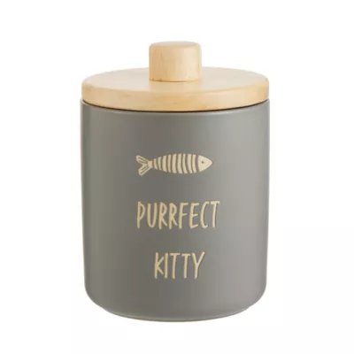 Whisker City Purrfect Kitty Treat Jar - Image 1