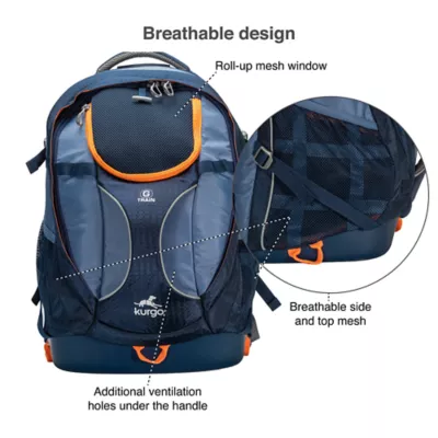 Product Kurgo G-Train Backpack, Dog and Cat Carrier, Black