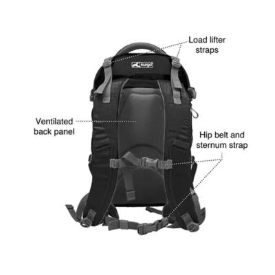 Product Kurgo® G-Train Backpack, Dog and Cat Carrier, Black