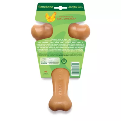 Product Benebone Wishbone Chicken Flavored Chew Dog Toy