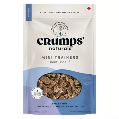 Product Crumps' Naturals Mini Trainers dog Treats - Beef