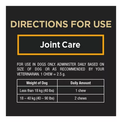 Product Purina Pro Plan Veterinary Joint Care Dog Supplements