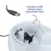 TRIXIE Curved Stream Drinking Fountain 84.5 oz image thumbnail 7