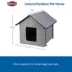 TRIXIE Insulated Outdoor Pet House image thumbnail 4