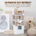 TRIXIE Lucano Cat Tree XXL with Condo image thumbnail 4