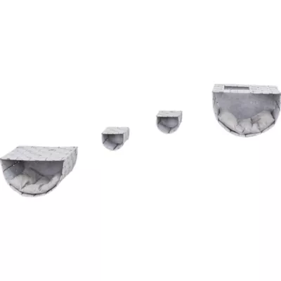 Product TRIXIE Frehi Wall Mount Cat Tree Set 2 Condos and 2 Steps