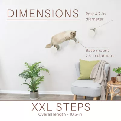Product TRIXIE Wall Mount XXL Cat Climbing Steps 3PCS