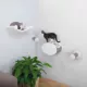 Product TRIXIE Wall Mounted Cat Lounge Set Hammock and Condo with Two Steps