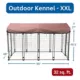 Product TRIXIE Deluxe Outdoor Dog Kennel with Cover