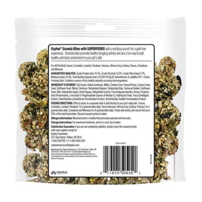 Product KAYTEE® Granola Bites With Spinach & Kale