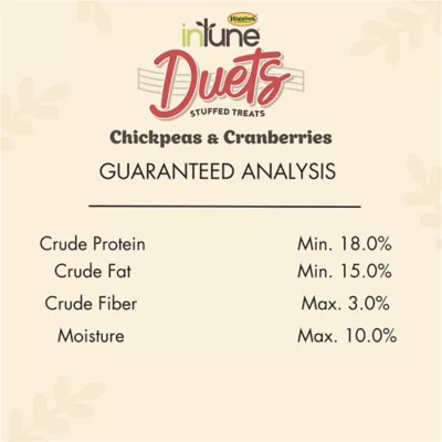 Product inTune Duets Chickpeas and Cranberry Bird Treat