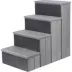 TRIXIE Velour Foldable 4-Step Pet Stairs with Storage image thumbnail 1
