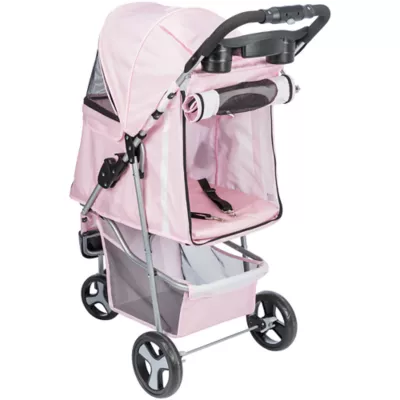 TRIXIE Foldable Pet Stroller for Cats and Dogs