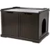 TRIXIE XL Furniture Style Litter Box Enclosure and Pet Home image thumbnail 1