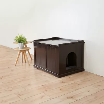 TRIXIE XL Furniture Style Litter Box Enclosure and Pet Home