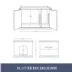 TRIXIE XL Furniture Style Litter Box Enclosure and Pet Home image thumbnail 5