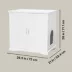 TRIXIE XL Wooden Litter Box Enclosure with Storage Drawer image thumbnail 7