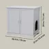 TRIXIE XL Wooden Litter Box Enclosure with Storage Drawer image thumbnail 7