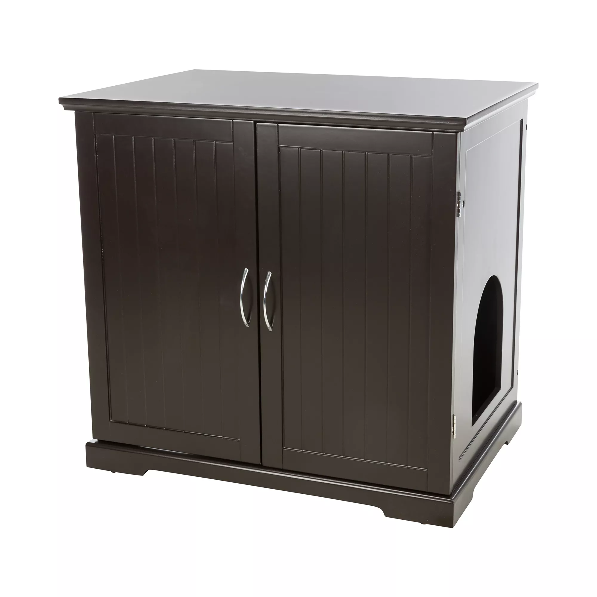 TRIXIE XL Wooden Litter Box Enclosure with Storage Drawer