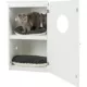 Product TRIXIE 2-Story Furniture Style Litter Box Enclosure and Pet Home