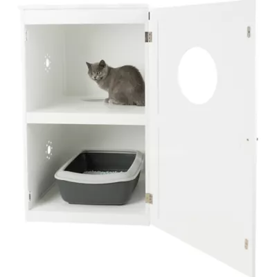 Product TRIXIE 2-Story Furniture Style Litter Box Enclosure and Pet Home