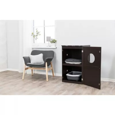 Product TRIXIE 2-Story Furniture Style Litter Box Enclosure and Pet Home