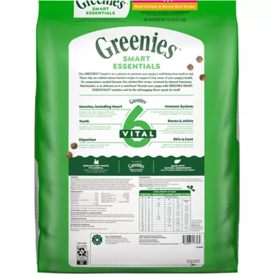 Product Greenies Smart Essentials Puppy High Protein Dry Dog Food Chicken & Brown Rice Recipe, 13.5 lb. Bag