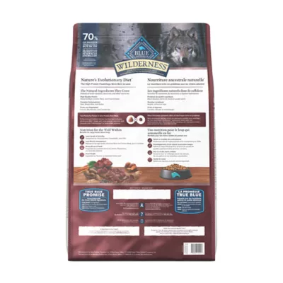 Product Blue Buffalo Wilderness Adult Large Breed Dog Food - Beef