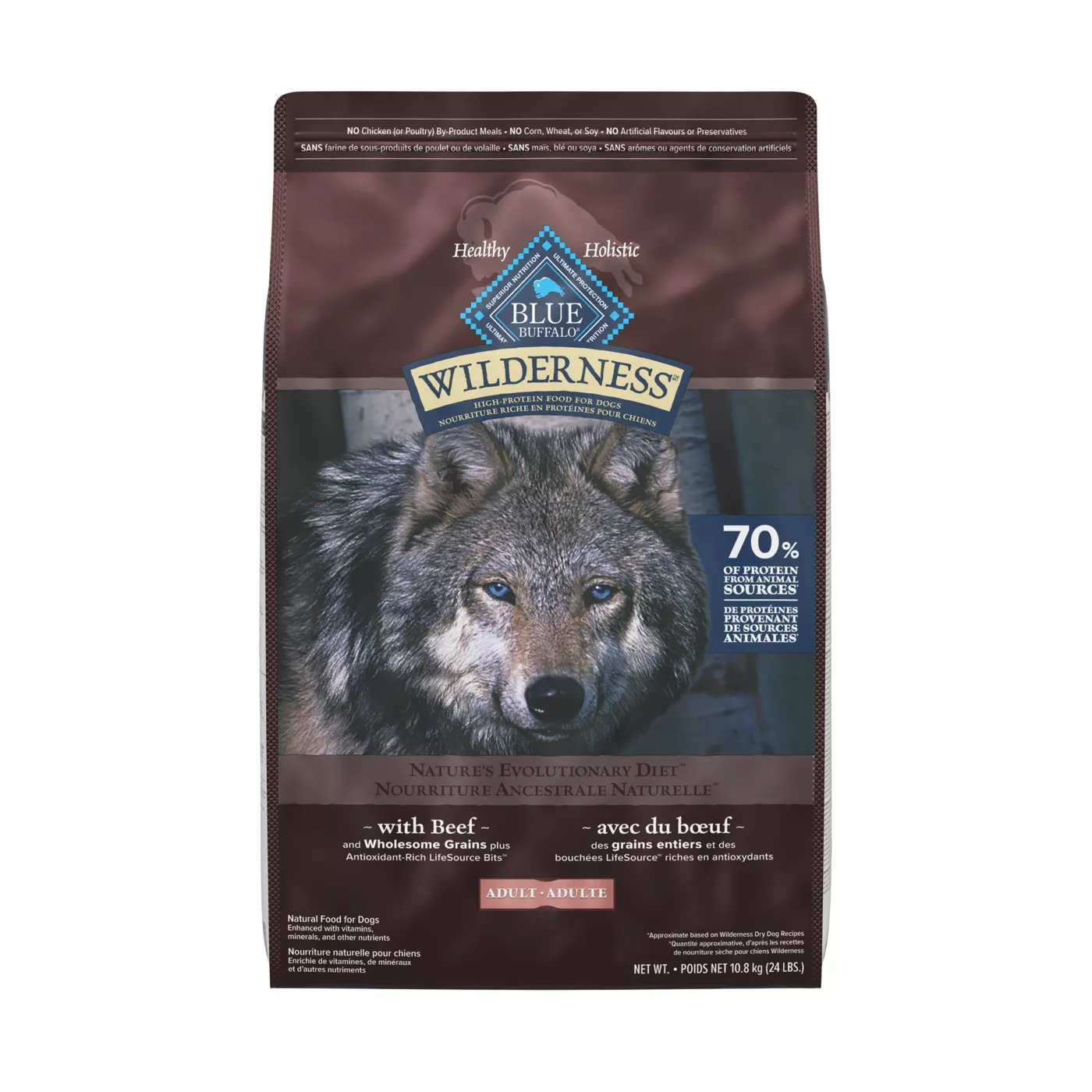 Blue buffalo wilderness puppy food 24 lbs hotsell