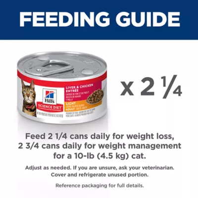 Product Hill's Science Diet Cat - Adult, Wet Food, Chicken, 2.9 OZ