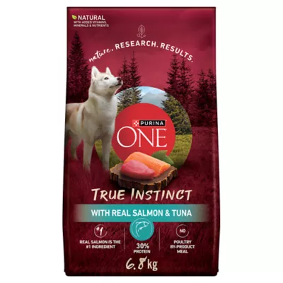 Product Purina ONE True Instinct Dry Dog Food - Salmon, Tuna