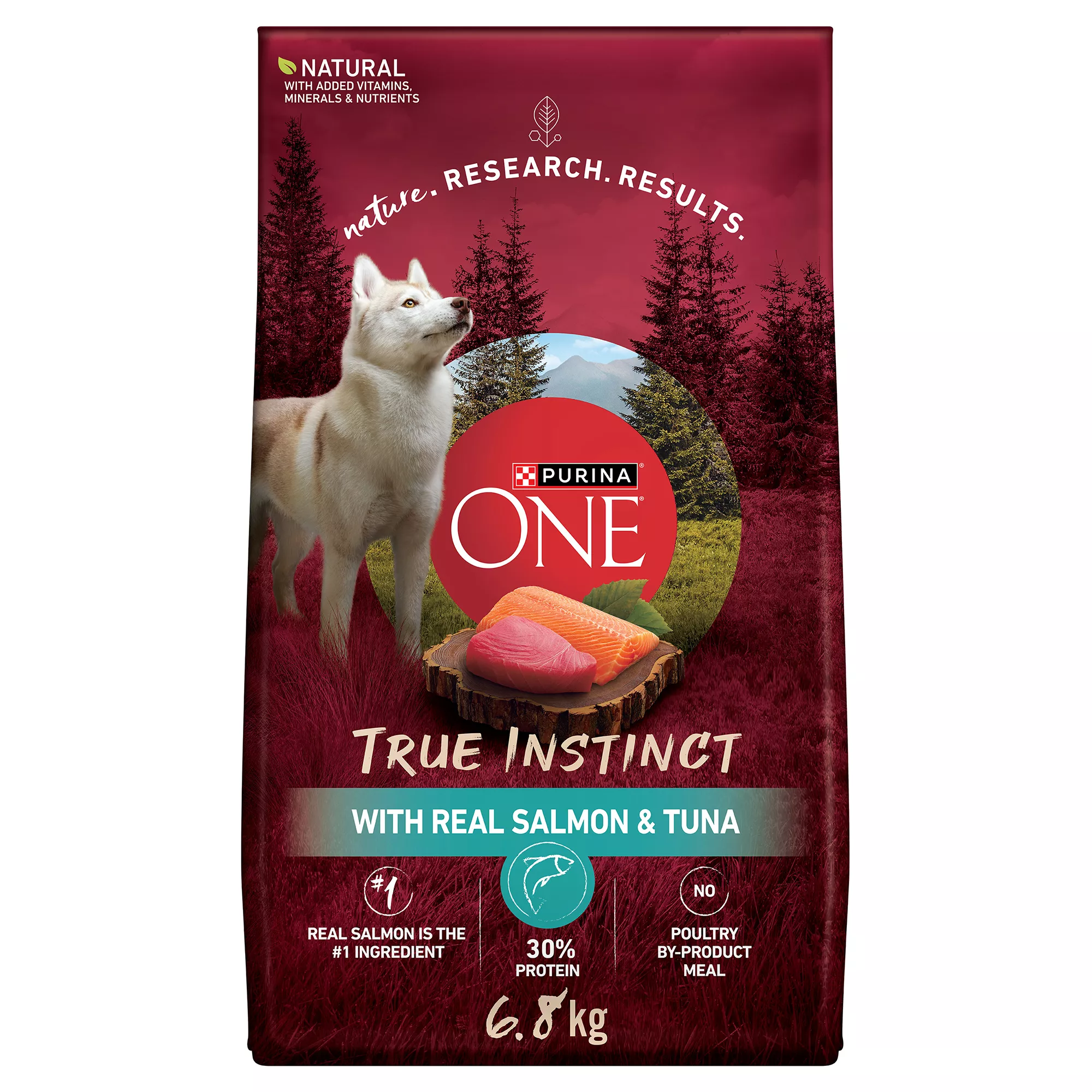 Purina ONE True Instinct Dry Dog Food - Salmon, Tuna