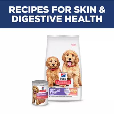 Hill's Science Diet Sensitive Stomach & Skin Puppy Dry Dog Food - Salmon & Brown Rice - Image 8