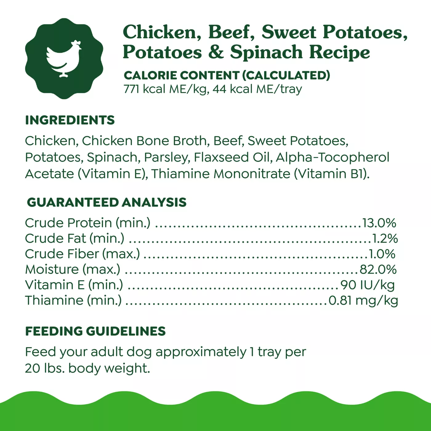 Greenies Smart Topper Wet Mix In for Dogs Chicken Beef Sweet Potatoes Potatoes Spinach Tray