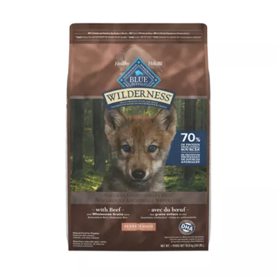 Product Blue Buffalo Wilderness Puppy Dry Dog Food - Beef