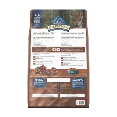 Product Blue Buffalo Wilderness Puppy Dry Dog Food - Beef