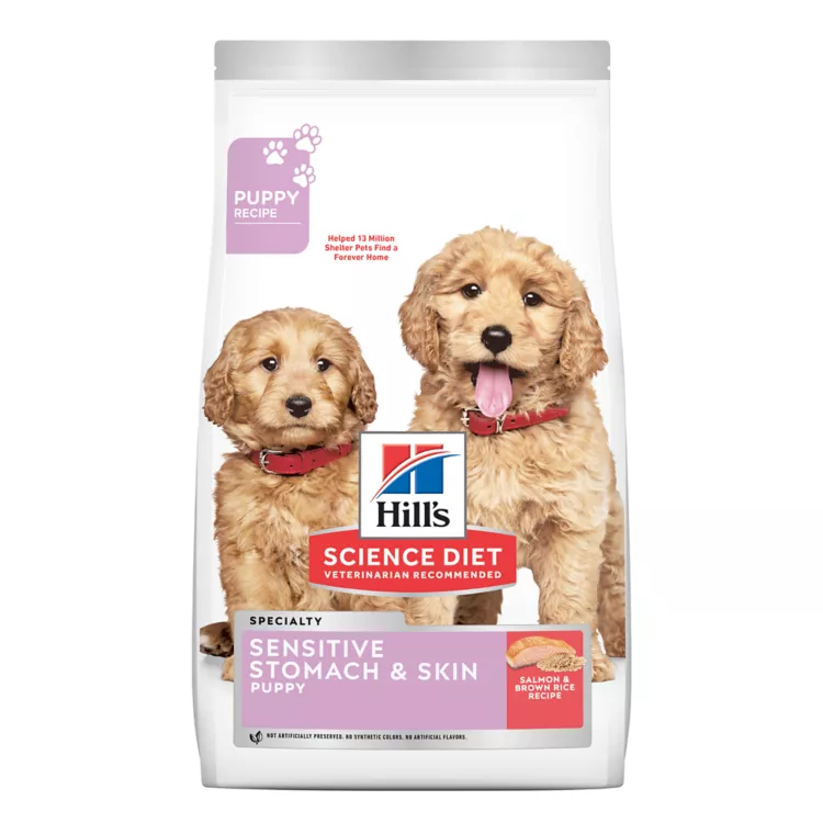 Hill's Science Diet Sensitive Stomach & Skin Puppy Dry Dog Food - Salmon & Brown Rice