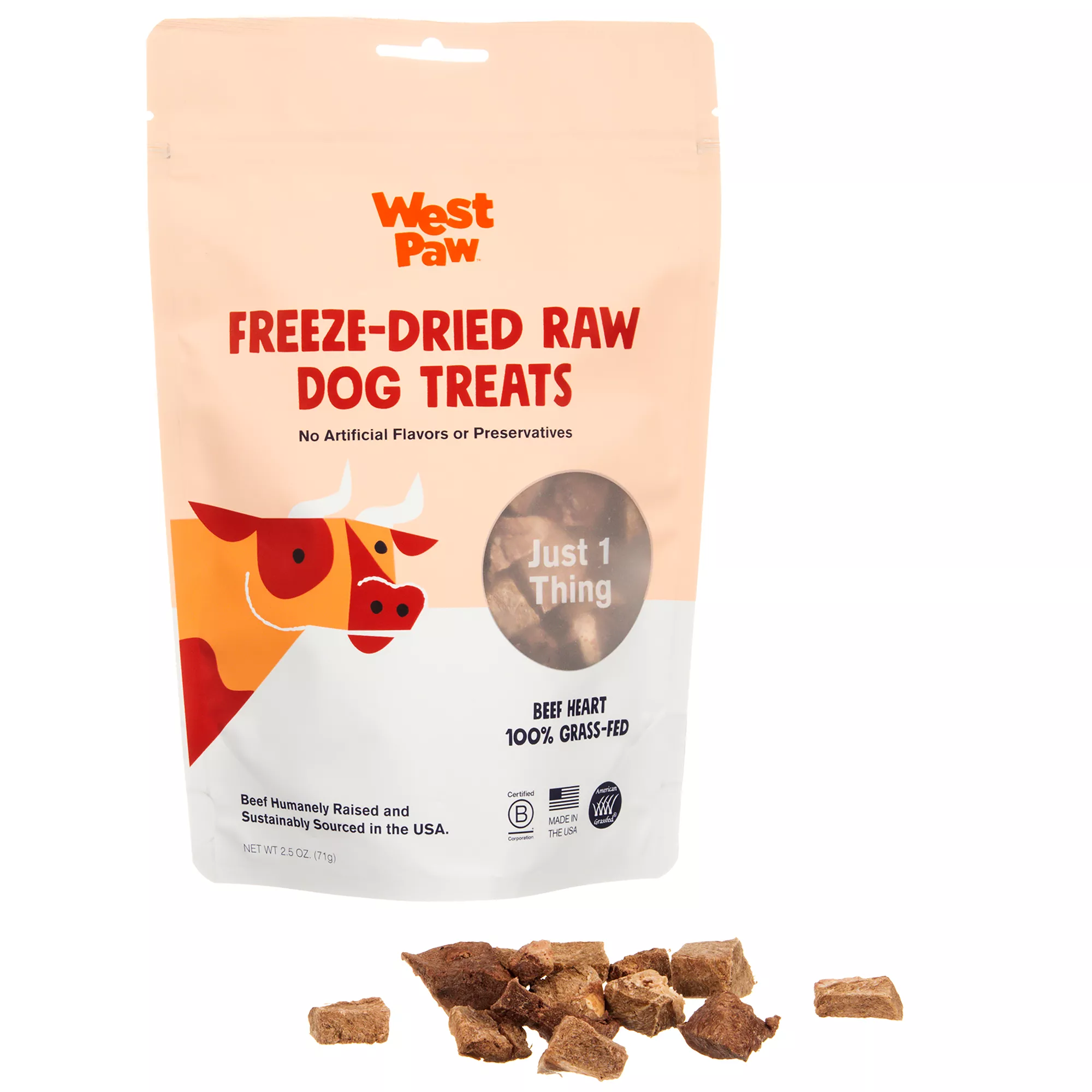 Westpaw Air-Dried Dog Treats 2.5 OZ