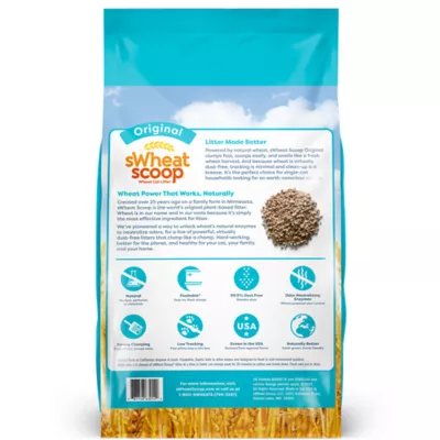 Product sWheat Scoop Clumping Wheat Cat Litter - Natural