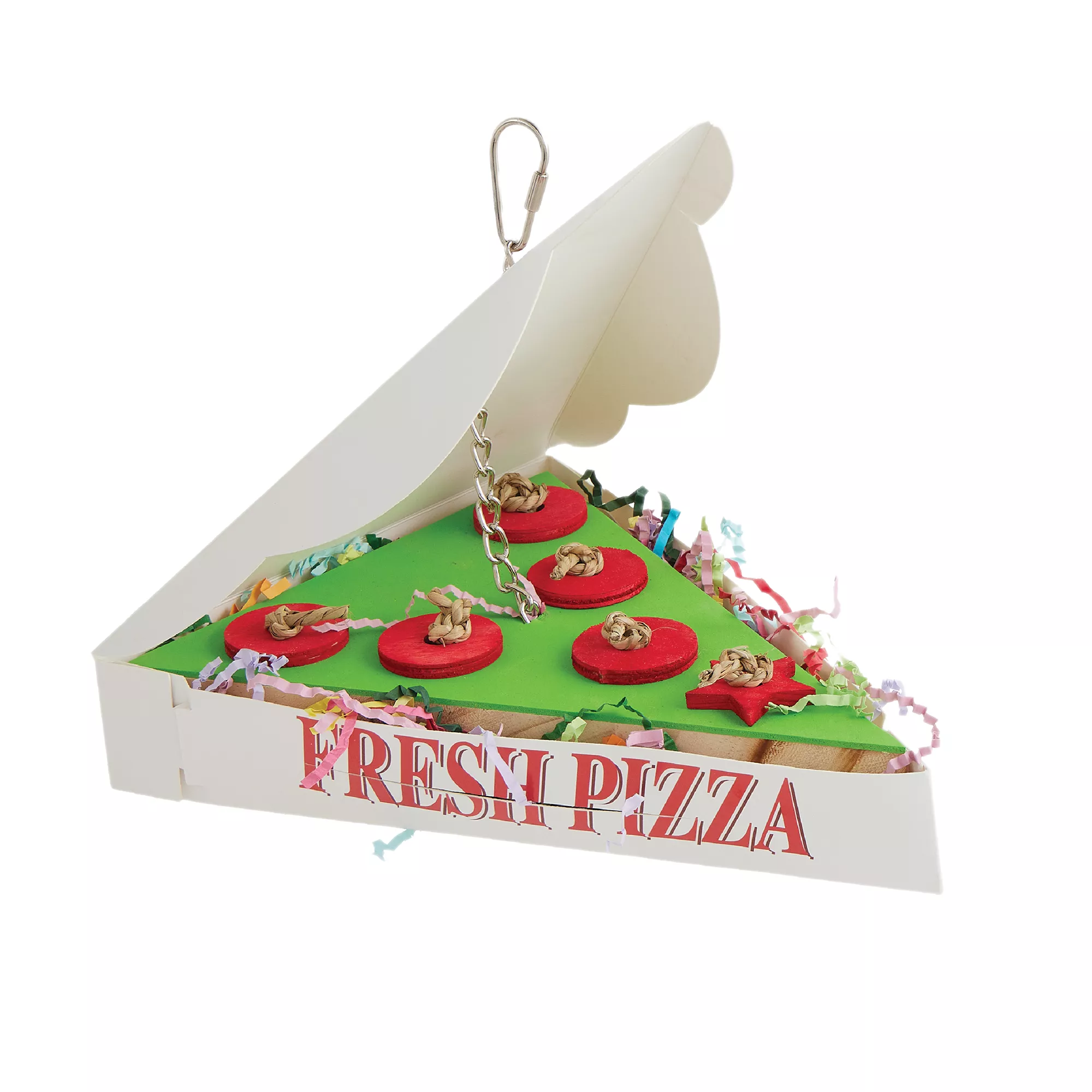 All Living Things® Pizza Box Bird Toy