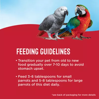 Product All Living Things® Large Parrot Fruit Pellets Bird Food