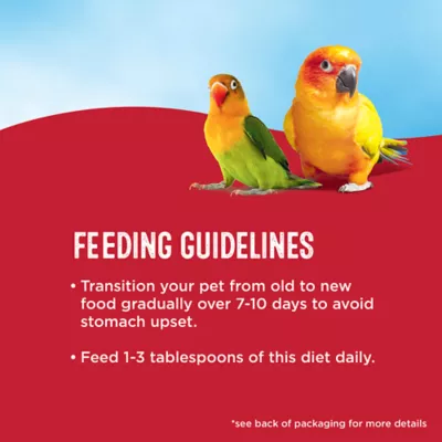 Product All Living Things® Consure and Lovebird Fruit Pellet Bird Food