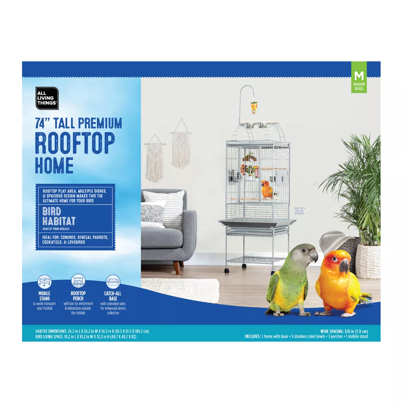 Product All Living Things® Rooftop Home